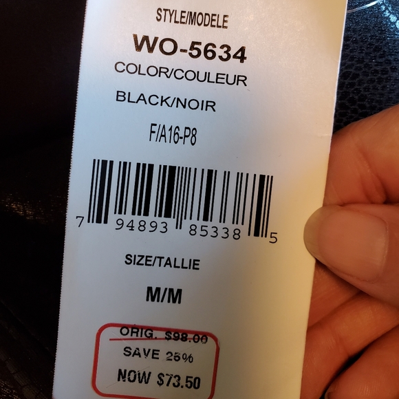 Little Black Dress Faux Leather - Picture 4 of 4